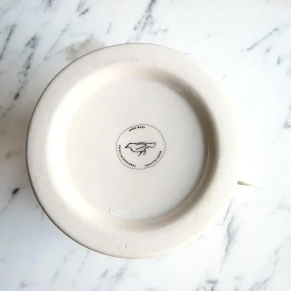 Anthropologie Gold Metallic Trim Coffee Mug -Letter L - Picture 2 of 5